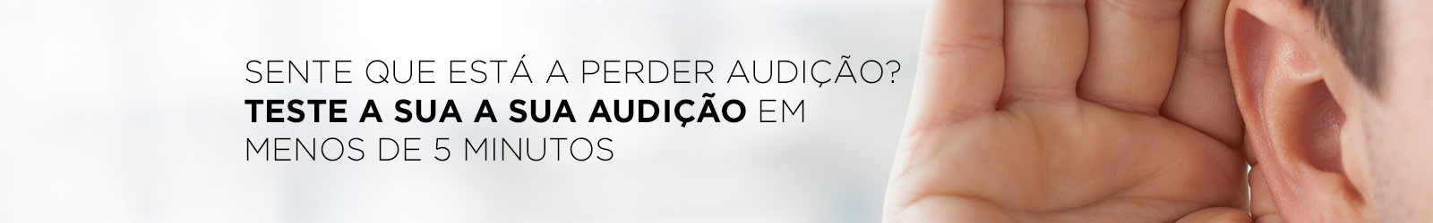 Sente que está a perder a sua audição? Teste a sua audição em menos de 5 minutos